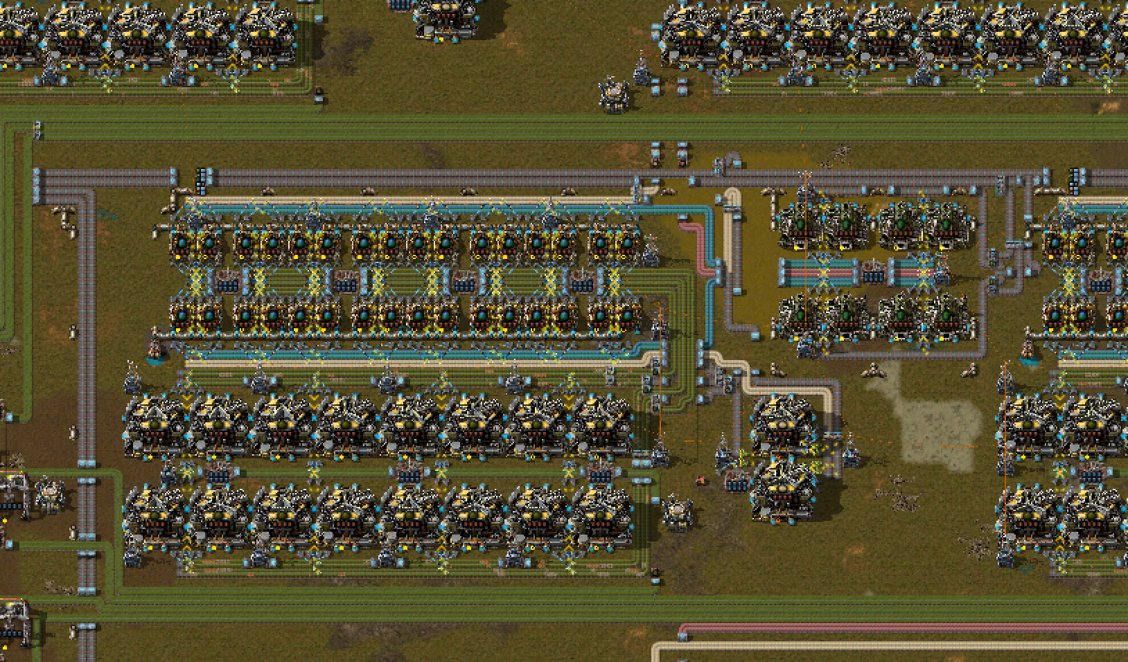 Vitamelange processing from ore to spice, pasted 11 times